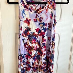 Loveappella Floral Sleeveless Top